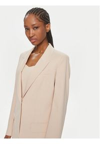 Marciano Guess Marynarka 4GGN10 7074A Beżowy Regular Fit. Kolor: beżowy. Materiał: wiskoza #4