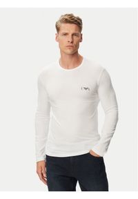 Emporio Armani Underwear Longsleeve EM000383 AF25018 U0002 Biały Regular Fit. Kolor: biały. Materiał: bawełna. Długość rękawa: długi rękaw #1