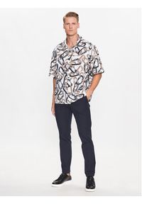BOSS - Boss Spodnie materiałowe Kaito1_T 50487754 Granatowy Slim Fit. Kolor: niebieski. Materiał: syntetyk, bawełna #4