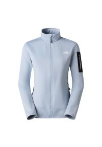 Bluza damska The North Face Mistyescape 0A8BRKGG91 - niebieska. Kolor: niebieski. Materiał: elastan, materiał, poliester. Styl: sportowy, klasyczny. Sport: narciarstwo #1