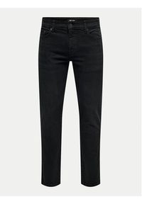 Only & Sons Jeansy Loom 22028637 Czarny Slim Fit. Kolor: czarny #6