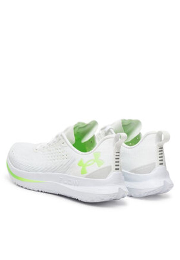 Under Armour Buty do biegania UA Velociti 4 3027585 Biały. Kolor: biały. Materiał: materiał