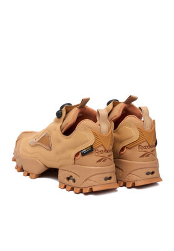 Reebok Sneakersy EO-INSTAPUMP FURY 94 WINTER 100230813 W Brązowy. Kolor: brązowy. Materiał: materiał