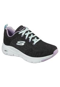 skechers - Buty damskie SKECHERS Arch Fit Comfy Wave. Kolor: szary