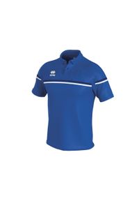 ERREA - Koszulka polo dla dzieci Errea dominic. Okazja: na co dzień. Typ kołnierza: polo. Kolor: niebieski. Styl: casual #1