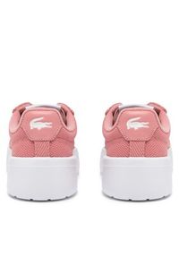 Lacoste Sneakersy Carnaby Platform Lite 747SFA0084 Różowy. Kolor: różowy. Obcas: na platformie #3
