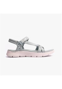 skechers - Sandały damskie SKECHERS Go Walk Flex Sandal Sublime. Kolor: niebieski. Sezon: lato