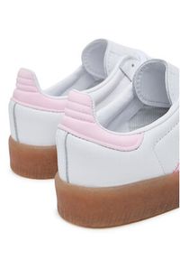Adidas - adidas Sneakersy Sambae JQ1237 Biały. Kolor: biały. Materiał: skóra