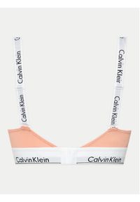 Calvin Klein Underwear Biustonosz bezfiszbinowy 000QF7059E Koralowy. Kolor: pomarańczowy. Materiał: bawełna #5