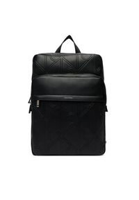Calvin Klein Saszetka Emblem Aop Emboss Slim Square Bp LV04D3328G Czarny. Kolor: czarny. Materiał: skóra #3