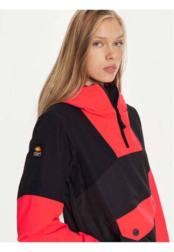 Colourwear Kurtka narciarska Homage Anorak W 7010317 Czarny Regular Fit. Kolor: czarny. Materiał: syntetyk. Sport: narciarstwo