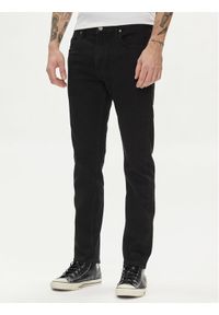 Lee Jeansy Rider 112140635 Czarny Slim Fit. Kolor: czarny