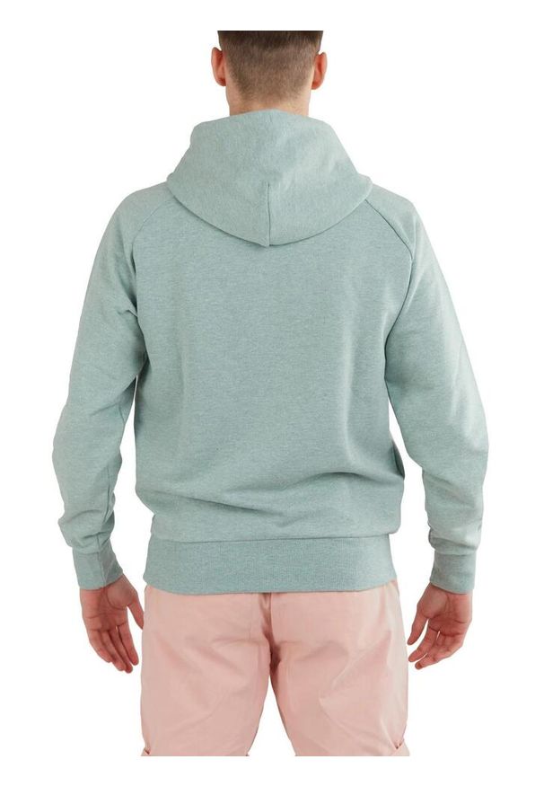 FUNDANGO - Bluza męska Fundango Talis z kapturem. Typ kołnierza: kaptur. Kolor: zielony