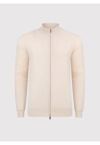 Pako Lorente - PAKO LORENTE – Sweter męski rozpinany w kolorze beżowym. Kolor: beżowy. Materiał: bawełna. Sezon: wiosna #6
