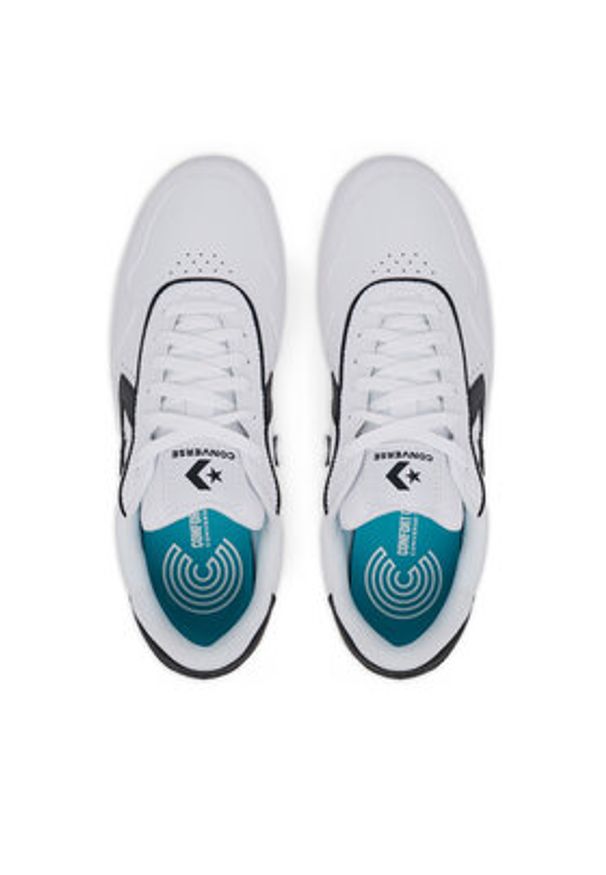 Converse Sneakersy Court Lifestyle A13318C Biały. Kolor: biały. Materiał: skóra
