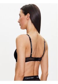 Calvin Klein Underwear Biustonosz z fiszbiną Lightly Lined 000QF7174E Czarny. Kolor: czarny. Materiał: syntetyk