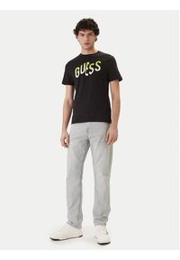 Guess T-Shirt F6GI02 J1314 Czarny Slim Fit. Kolor: czarny. Materiał: bawełna #2