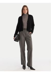 Marella Kardigan Blazer 2525346032 Czarny Regular Fit. Kolor: czarny. Materiał: wełna #3