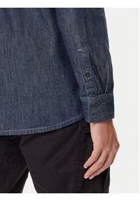 G-Star RAW - G-Star Raw Koszula jeansowa D27083-D539 Granatowy Regular Fit. Kolor: niebieski. Materiał: bawełna #5