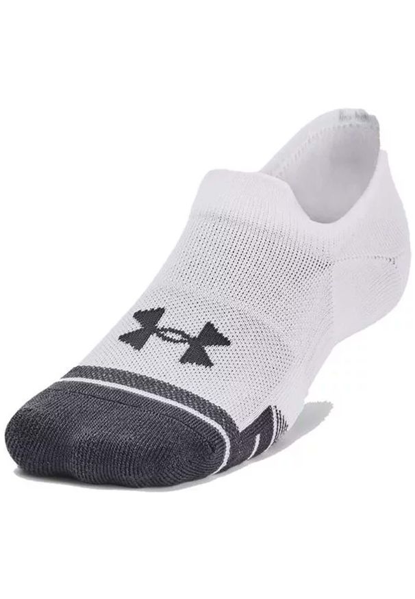Skarpety Under Armour Performance Tech Ultra Low 3 pary. Kolor: biały, wielokolorowy. Sport: fitness