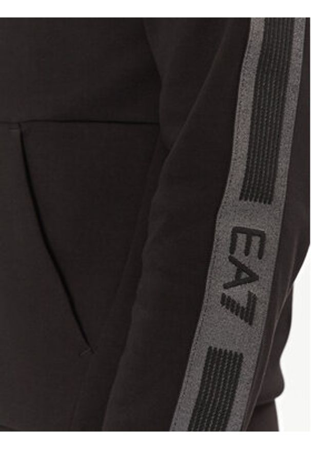 EA7 Emporio Armani Bluza 7M000142 AF12660 UC001 Czarny Regular Fit. Kolor: czarny. Materiał: bawełna