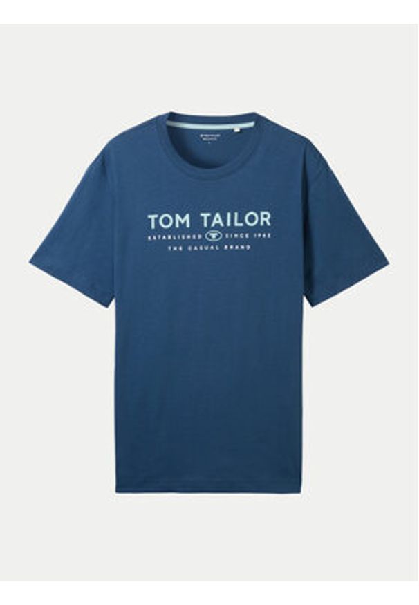 Tom Tailor T-Shirt 1043276 Niebieski Regular Fit. Kolor: niebieski. Materiał: bawełna