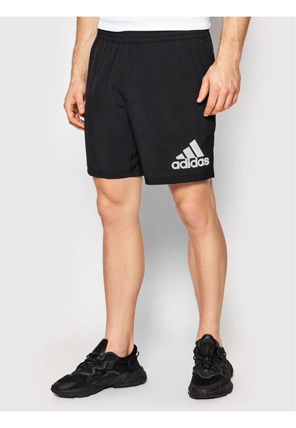 Adidas - adidas Szorty sportowe Run It H59883 Czarny Regular Fit. Kolor: czarny. Materiał: syntetyk. Styl: sportowy. Sport: bieganie