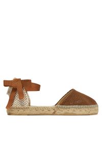 Espadryle Manebi. Kolor: brązowy