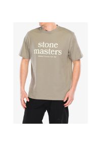 Koszulka z nadrukiem Gramicci Stonemasters Tee. Kolor: beżowy. Wzór: nadruk