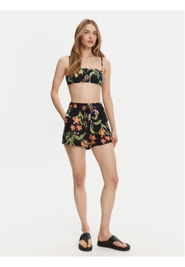 Roxy Bikini ERJX203572 Czarny. Kolor: czarny. Materiał: syntetyk
