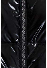 Karl Lagerfeld - KARL LAGERFELD Czarna damska kurtka Hooded Down Jacket, Rozmiar XS. Kolor: czarny. Materiał: poliamid, materiał, puch. Długość rękawa: długi rękaw. Długość: długie #4