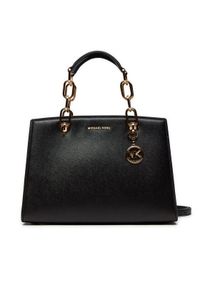 MICHAEL Michael Kors Torebka 30S4GCYS2T Czarny. Kolor: czarny. Materiał: skórzane