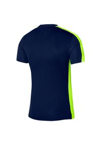 Nike - Męska Koszulka Academy 23 SS DriFIT. Kolor: wielokolorowy, niebieski, zielony