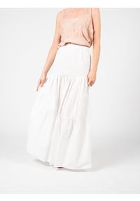 Pinko Spódnica "Dignity 2" | 1G17SN Y6VW | Kobieta | Biały. Okazja: na co dzień. Kolor: biały. Materiał: bawełna. Styl: elegancki, casual #4