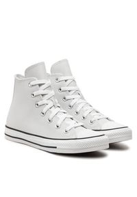 Converse Trampki Chuck Taylor All Star Faux Leather A08640C Szary. Kolor: szary. Materiał: materiał #3