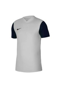 Nike - Męska Koszulka Tiempo Premier II. Kolor: szary. Sport: turystyka piesza
