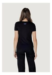 EA7 Emporio Armani T-Shirt 7W000183 AF10373 UC001 Czarny Regular Fit. Kolor: czarny. Materiał: bawełna #4