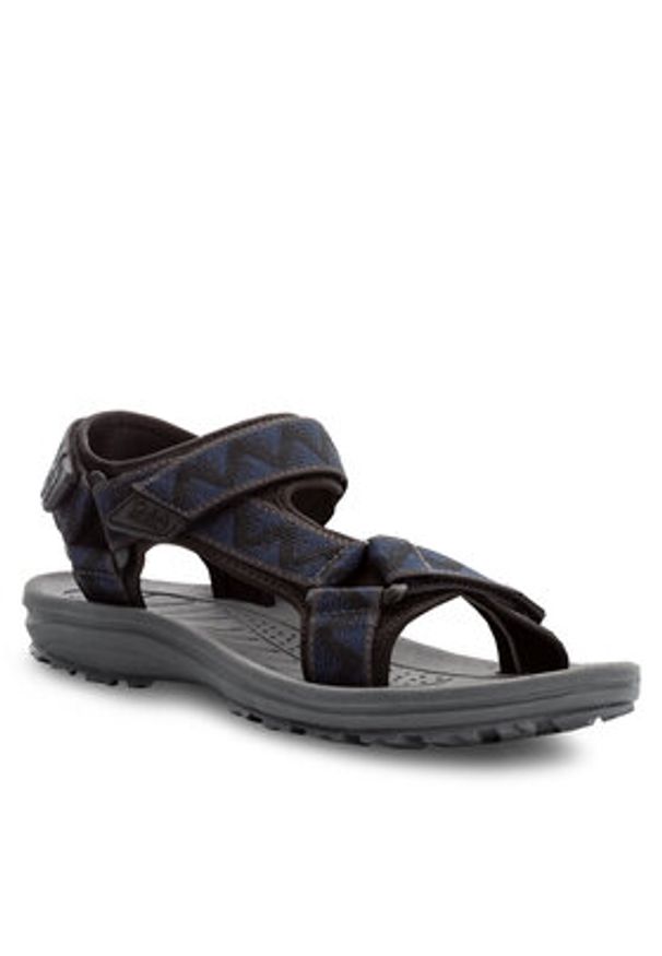 Jack Wolfskin Sandały Wave Breaker M 4052011 Granatowy. Kolor: niebieski. Materiał: materiał