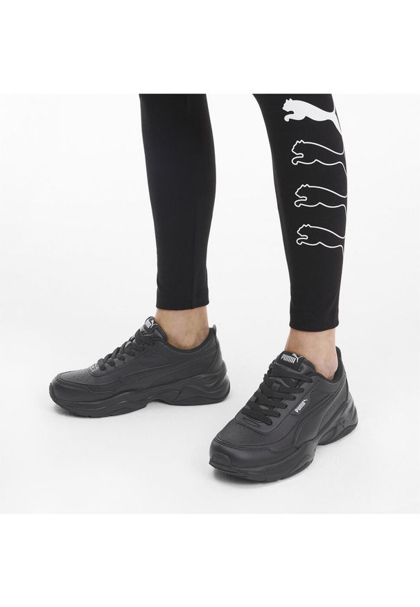 Puma - Damskie buty sportowe Cilia Mode PUMA. Kolor: szary, wielokolorowy, czarny. Materiał: syntetyk, materiał. Sport: turystyka piesza