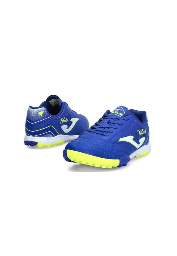 Buty piłkarskie dziecięce Joma Toledo TF JR. Kolor: niebieski. Sport: piłka nożna