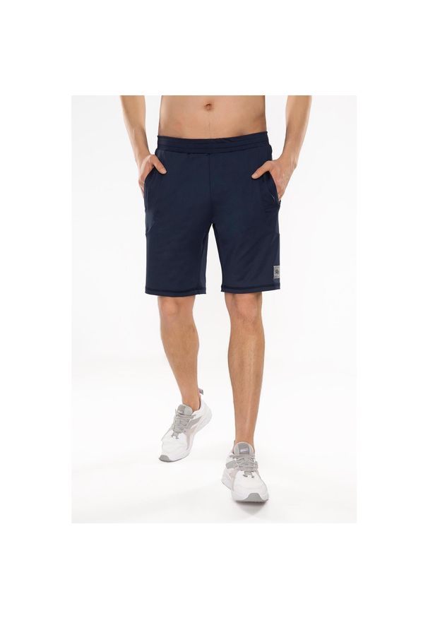 ROUGH RADICAL - Spodenki do biegania męskie Rough Radical Space Shorts. Kolor: niebieski. Sport: bieganie