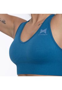XTREME - Xtreme Sportswear damski top sportowy niebieski. Kolor: niebieski. Materiał: materiał. Sport: fitness