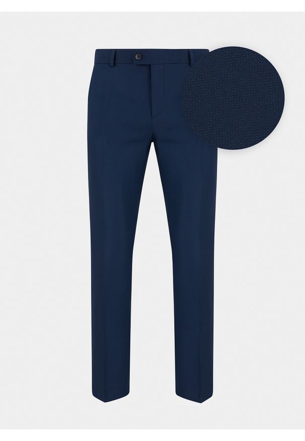 Pako Lorente - PAKO LORENTE – Spodnie męskie garniturowe P21WF-6G-069-G. Okazja: na wesele, na ślub cywilny. Materiał: poliester, wiskoza, elastan. Wzór: gładki. Styl: elegancki