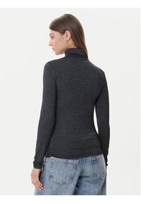 Vero Moda Golf Lava 10334586 Czarny Loose Fit. Typ kołnierza: golf. Kolor: czarny. Materiał: wiskoza