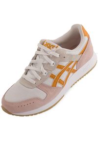 Asics - Damskie Sneakersy ASICS Lyte Classic 37 - Komfort i Styl. Kolor: fioletowy, wielokolorowy, biały. Materiał: skóra. Sport: turystyka piesza #1
