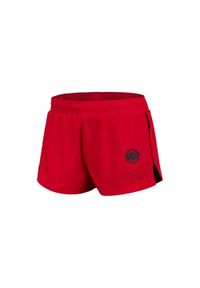 PITBULL - Spodenki męskie Pitbull Sportowe Damskie Performance Pro plus Small Logo. Kolor: czerwony, brązowy, wielokolorowy. Długość: krótkie