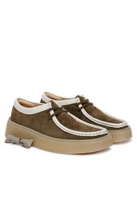 Clarks Półbuty Torview W 26186676 Zielony. Kolor: zielony. Materiał: skóra, zamsz #7