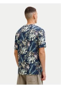Jack & Jones T-Shirt Honolulu 12288089 Granatowy Regular Fit. Kolor: niebieski. Materiał: bawełna #5