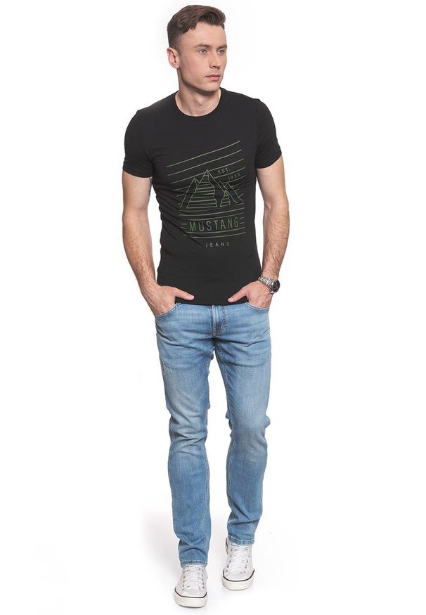 Mustang - MUSTANG Aaron C Print 1009979 4142. Wzór: nadruk
