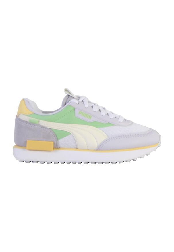 Buty do chodzenia damskie Puma Future Rider Pastel. Zapięcie: sznurówki. Kolor: biały, wielokolorowy. Materiał: materiał, syntetyk, tkanina. Szerokość cholewki: normalna. Sport: turystyka piesza